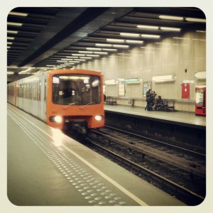 Métro, ligne 2-6, Bruxelles